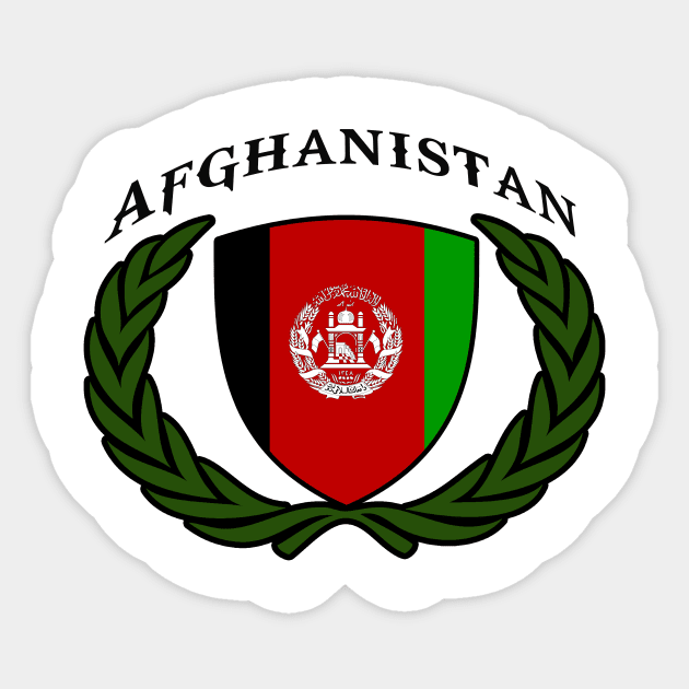 Afghanistan Sticker by Huggy Mauve